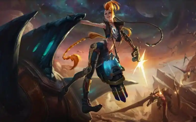 《英雄联盟》魔女丽桑卓炫彩皮肤!