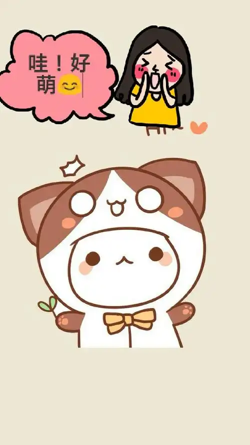 可爱的小猫再加上他那萌萌的帽子,简直萌萌队哒