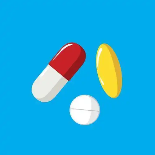 药片卡通简笔画