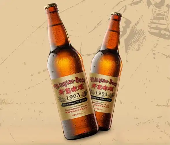 发现美酒青岛啤酒1903国潮瓶精心慢酿一百年