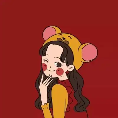 动漫好运女生头像