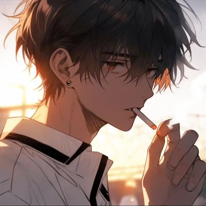 痞帅痞帅的动漫男头丨首发