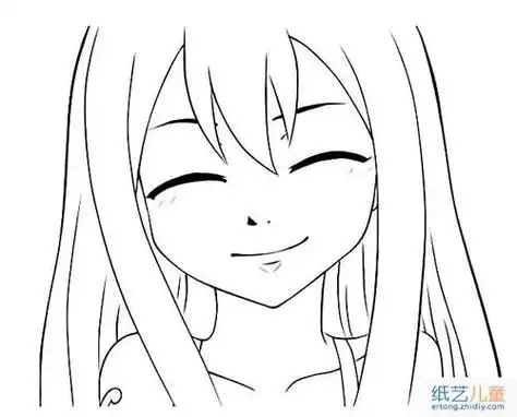 人物简笔画少女人物简笔画少女q版