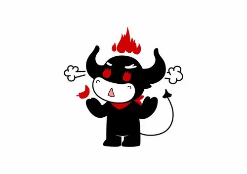 干的品牌,名称直观来看,脑海里第一出现的应该是小小q版牛魔王的造型