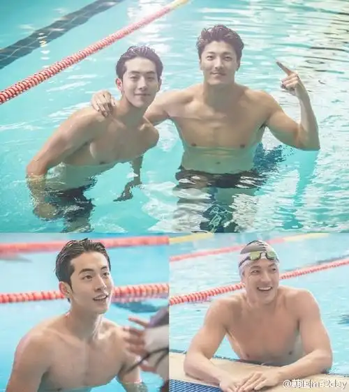 南柱赫李载仑《举重妖精金福珠》泳池剧照公开 即将接档《路易购物王