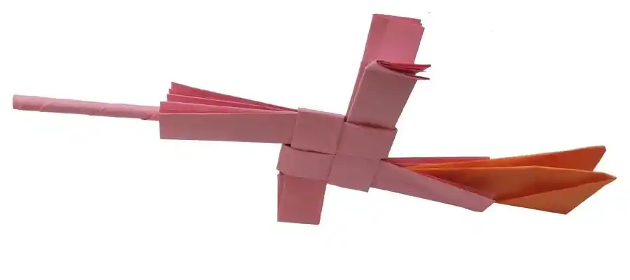 折纸工艺简单机关枪的折纸方法