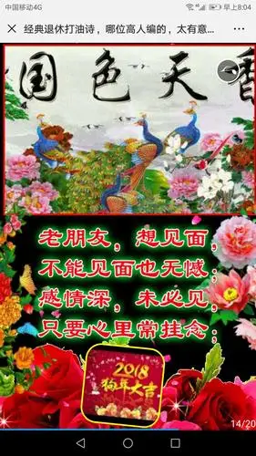 今天是【健康平安日】愿老年朋友们健康长寿快乐幸福!