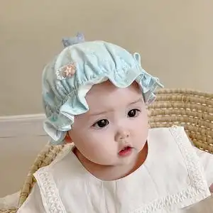 六个月女宝宝帽子春夏