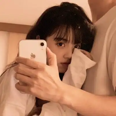 超甜ins风情侣头像真人