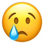 下载00哭泣的脸的emoji表情大图