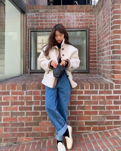 by爱喝可乐的古娜小姐 韩国街拍