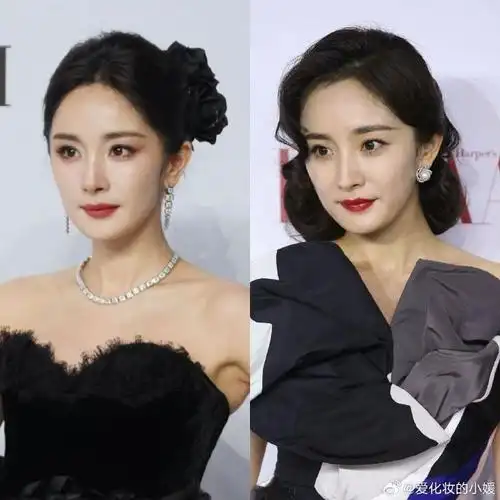 杨幂##明星妆容大赏##微博变美手册