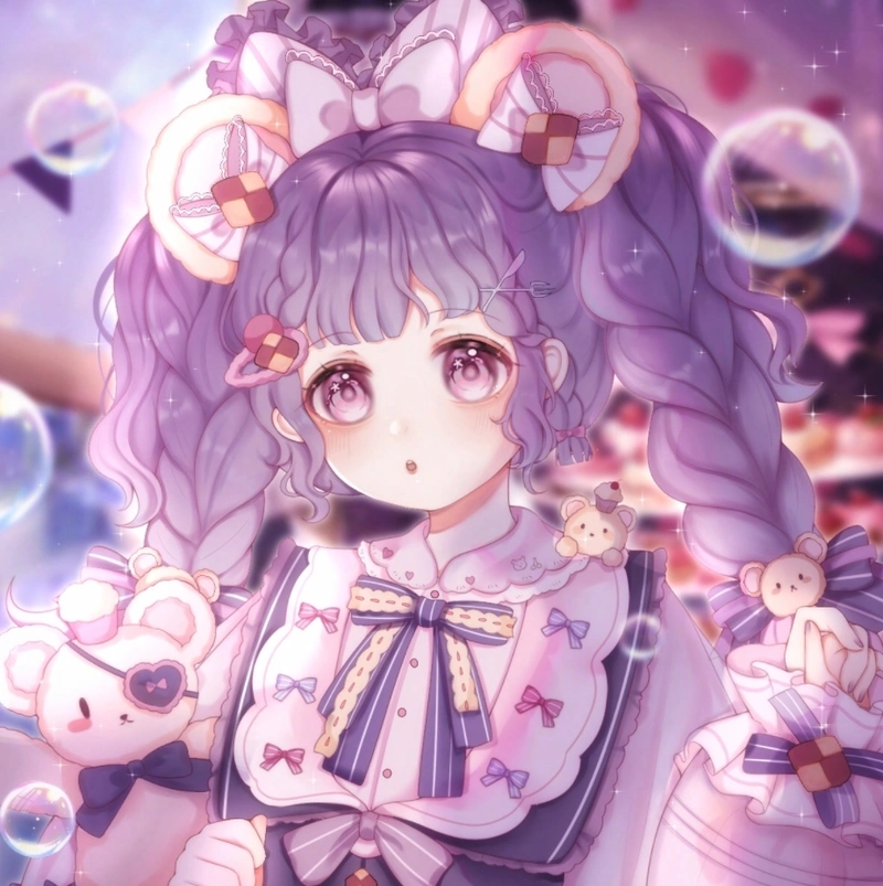 动漫女生闺蜜头像|爱情可以晚点到