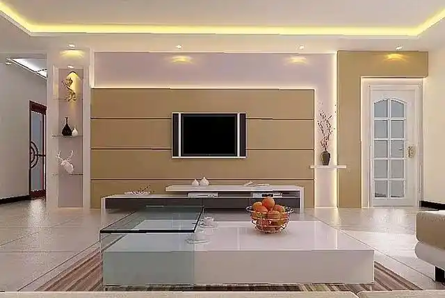 22张现代简约电视背景墙,落落大方_大气