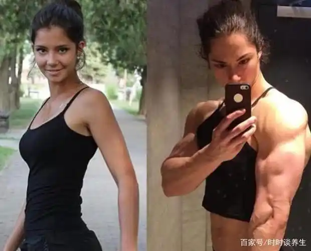 瘦姑娘健身多年,变身肌肉女,一双麒麟臂震慑无数男性