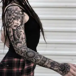 【女人纹身】女人纹身图案大全_女人纹身图片3 - 刺青会