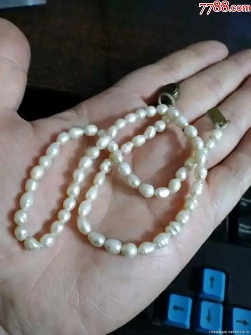 民国老淡水珍珠项链一件