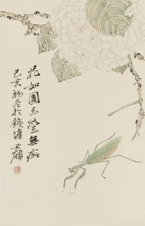 翰墨迎春——陈天硕国画花鸟画作品欣赏