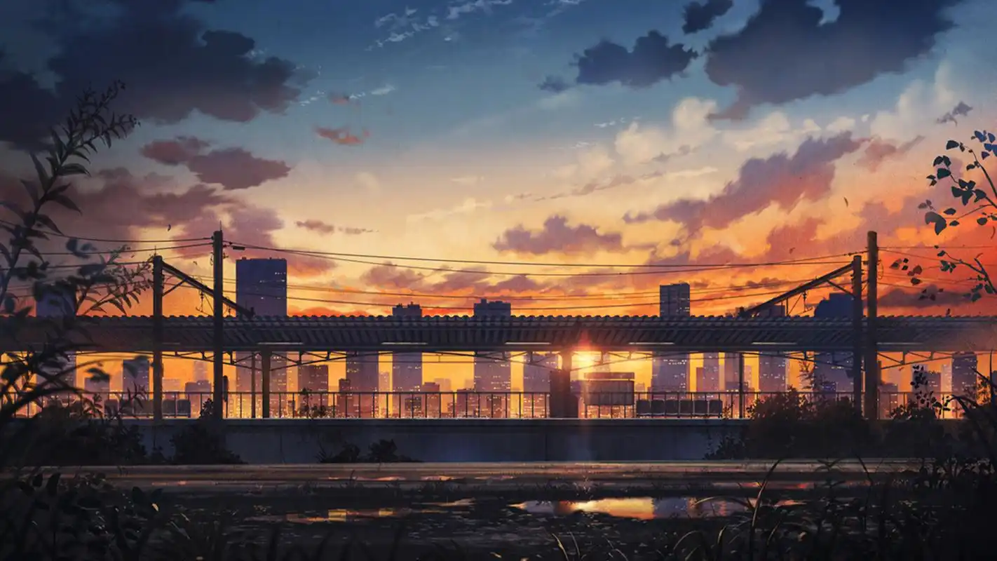 唯美二次元动漫插画桌面壁纸