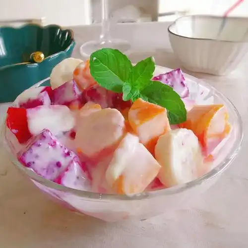 水果沙拉,酸甜可口夏季美食!