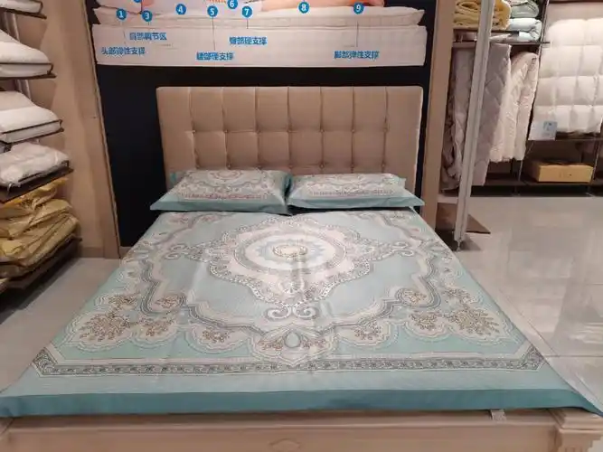 富安娜冰丝凉席太舒服了睡上去凉凉的