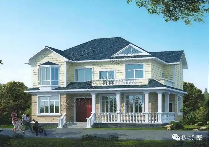 农村自建房精选5套经典两层别墅方案,建哪款都是经典标志户型