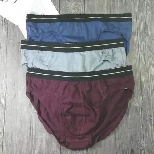内裤正品健将男士三角纯色时尚纯棉全棉提臀男三角内裤