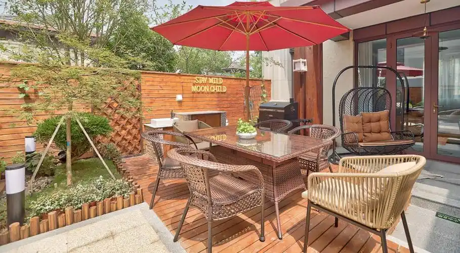 庭院实景效果图