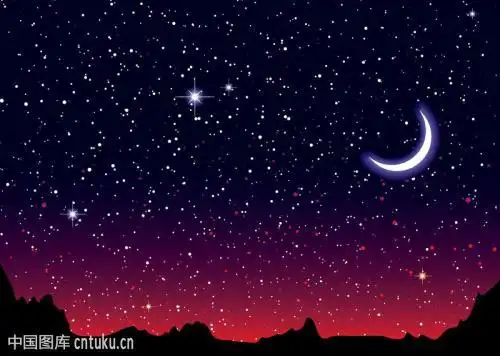 夜晚的星星哪儿去了手抄报 开学了手抄报