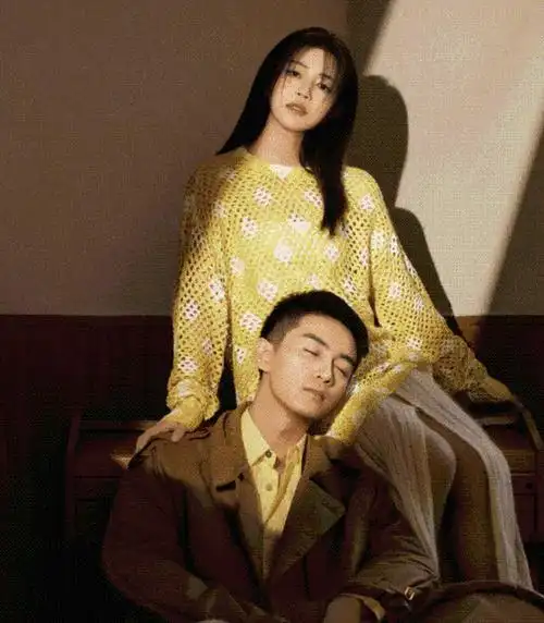 陈晓和古力娜扎的新婚纱照被曝光,cp感十足