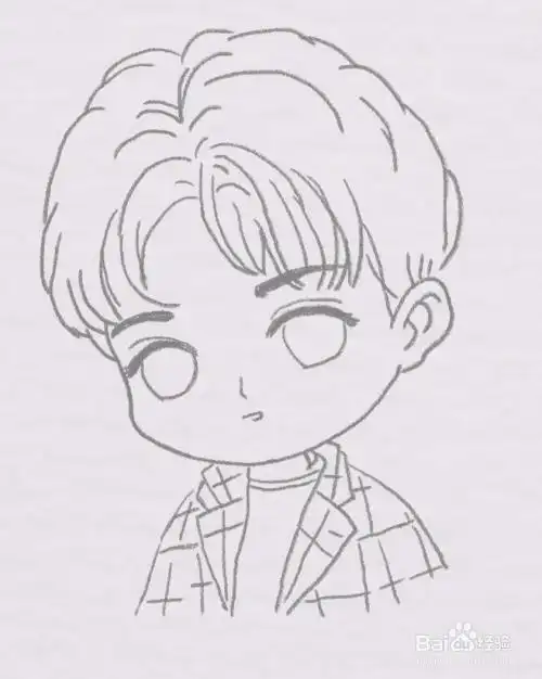 蔡徐坤q版图片简笔画