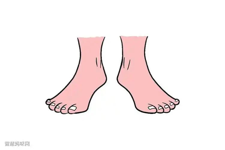 人物双脚怎么画