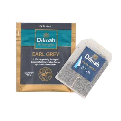 dilmah迪尔玛伯爵红茶100袋泡茶earl grey tea斯里兰卡锡兰红茶包