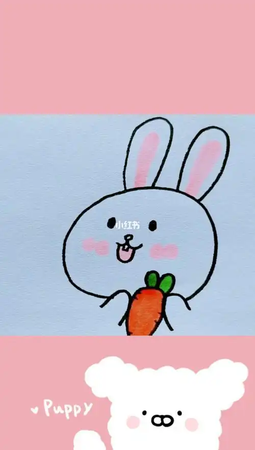 卡通图画简笔画 卡通图画简笔画 萌萌