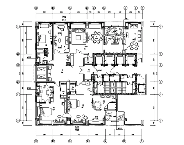世代锦江国际酒店贵宾楼设计施工图(附效果图)