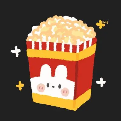 可爱美食头像·爆米花 cr. 宇宙栗栗