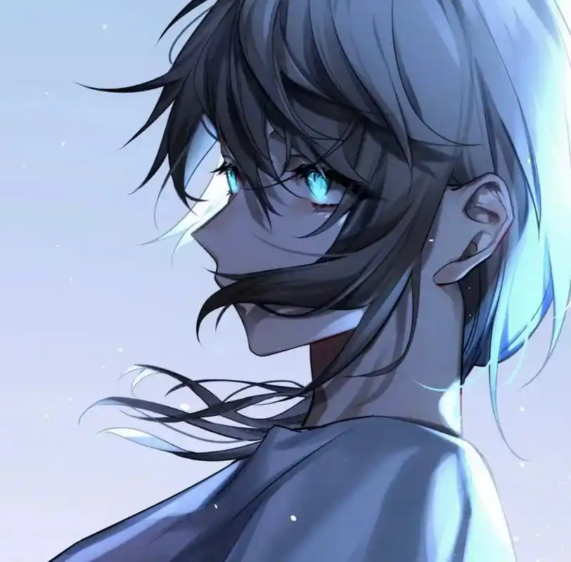 让本大爷来把这黑夜变成白昼! #动漫男头 #黑暗风 #头像男 - 抖音