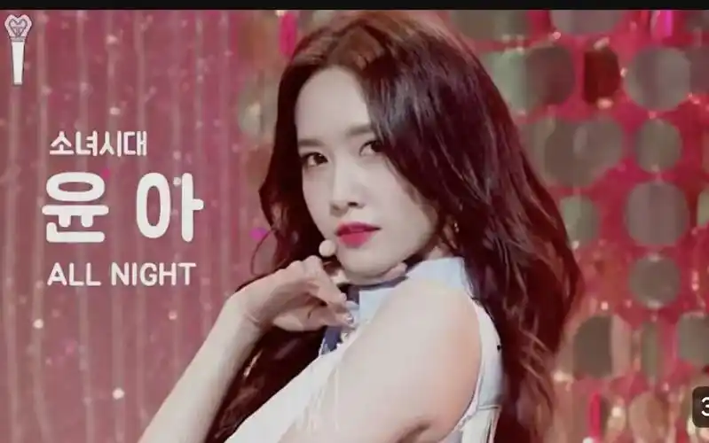 少女时代林允儿 all night 蓝莓无糖汽水饭拍舞台