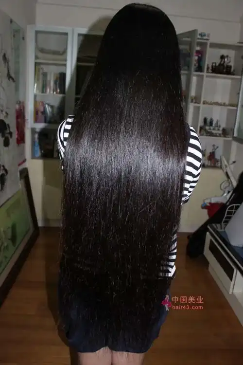 剪去外企女白领75公分乌黑秀发-海浪1732#_中国长发
