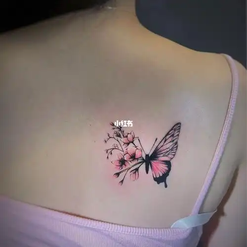 小清新女生纹身