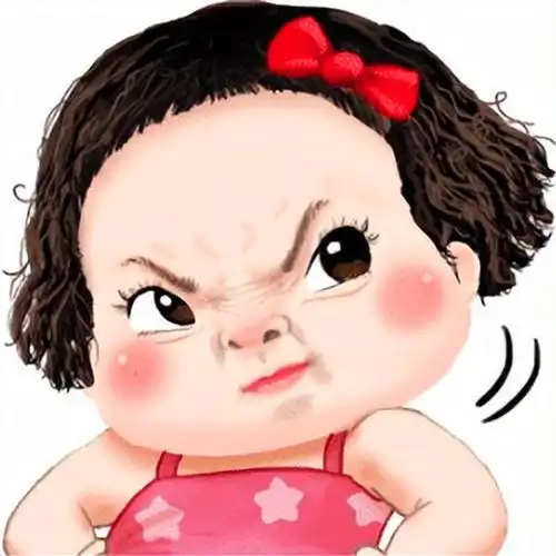 手绘小女孩头像萌可爱卡通图片