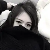 高领毛衣半脸女生头像_微信头像图片大全