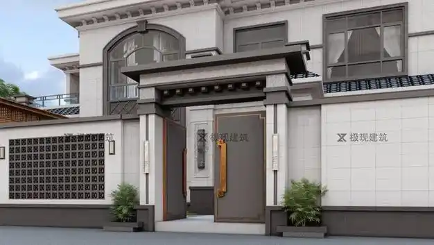 北京平谷丨二层新中式风格自建别墅