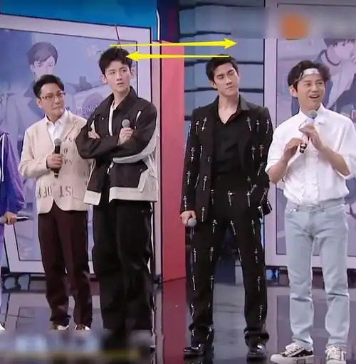 白敬亭李治廷同框身高相差8cm却不像看清体型对比后懂了