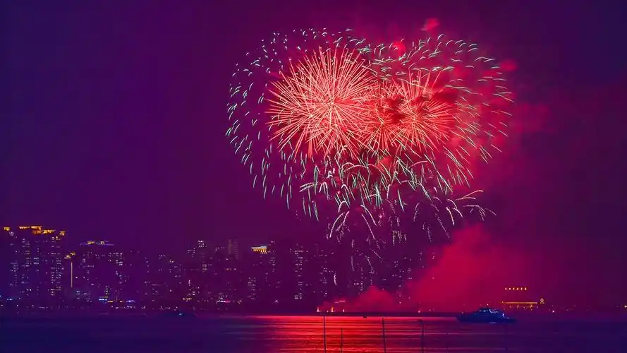电脑壁纸 风景 2020年跨年只想和你分享这灿烂的烟花