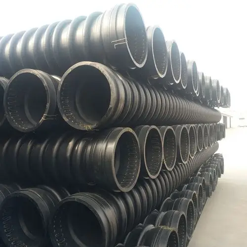 克拉管 hdpe缠绕结构b型管 大口径聚乙烯缠绕管 长期供应