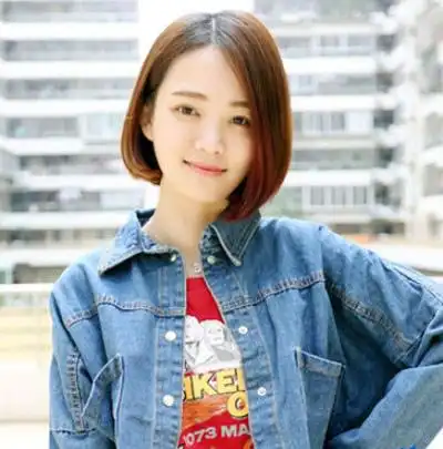 波波头适合圆脸吗刘海说了算