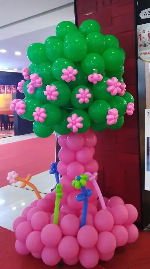 庆典气球 婚礼气球 周年庆气球 飘空小气球 现场布置装饰造型