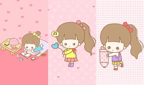 iphone壁纸 萌物 可爱 背景 套图 韩系 高清桌面 女孩 {注:套图中有一