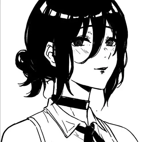 黑白动漫女头 爱